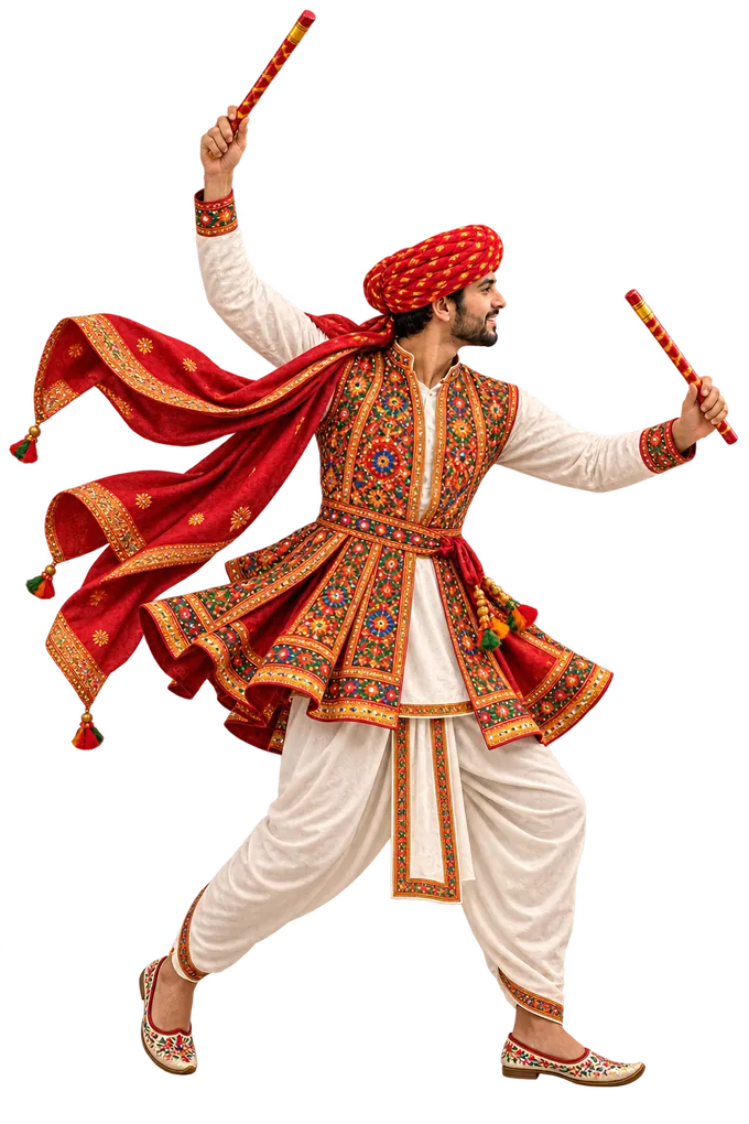 ONGC Navratri Garba Dancer Boy